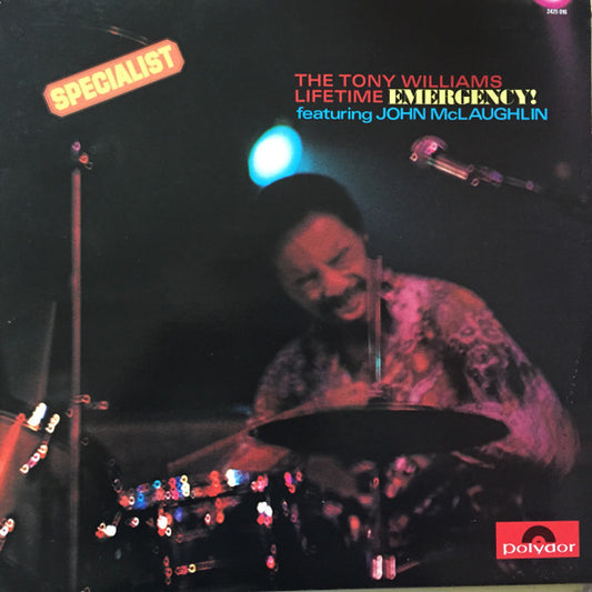 The Tony Williams Lifetime ‎– Emergency! featuring John McLaughlin
