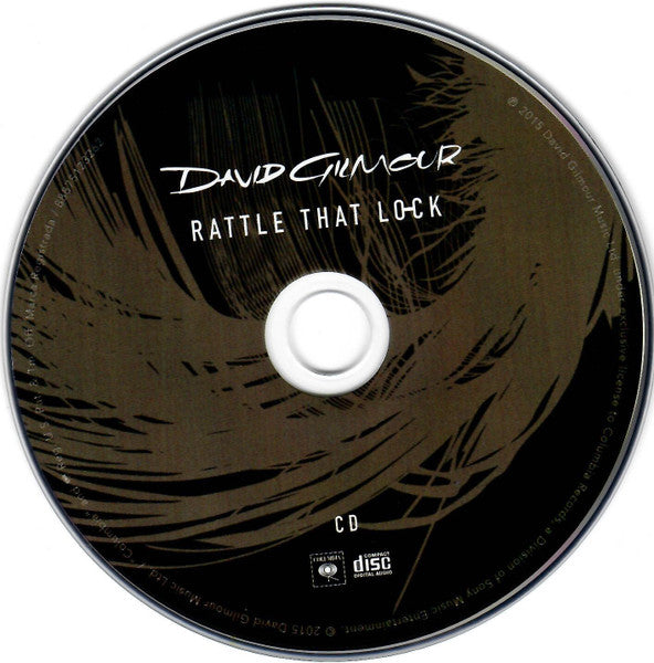 David Gilmour – Rattle That Lock  ,  DeLuxe BOX , CD + DVD , Booklet , book , postcard ....