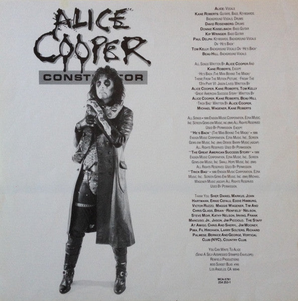 Alice Cooper  – Constrictor