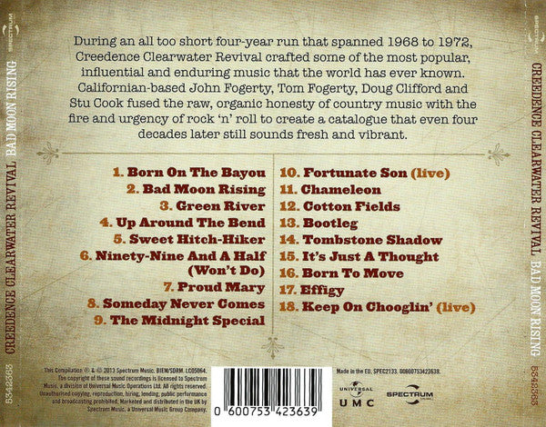 Creedence Clearwater Revival – Bad Moon Rising