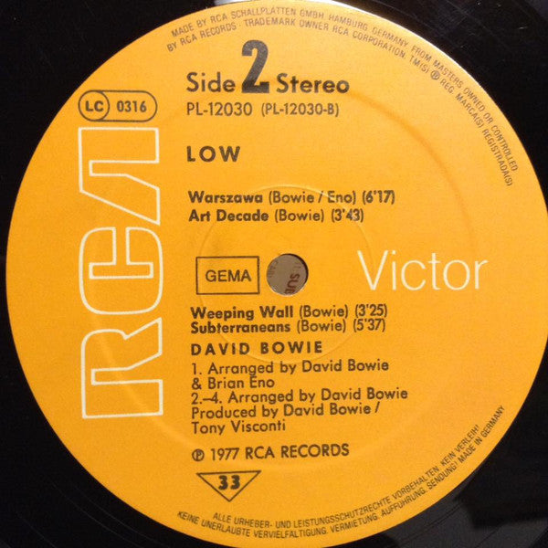David Bowie – Low