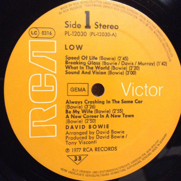David Bowie – Low