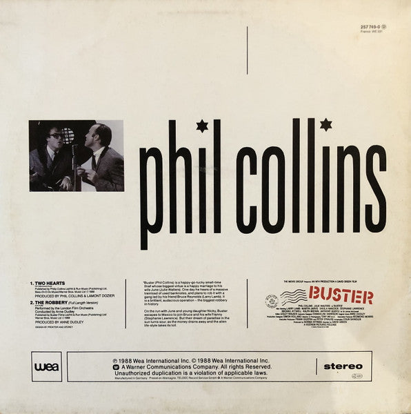 Phil Collins – Two Hearts    ,  MAXI