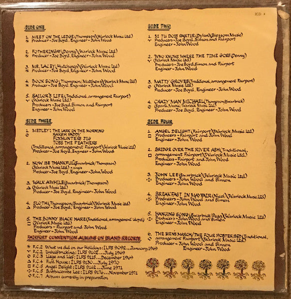 Fairport Convention – The History Of Fairport Convention      2LP   Gatefold