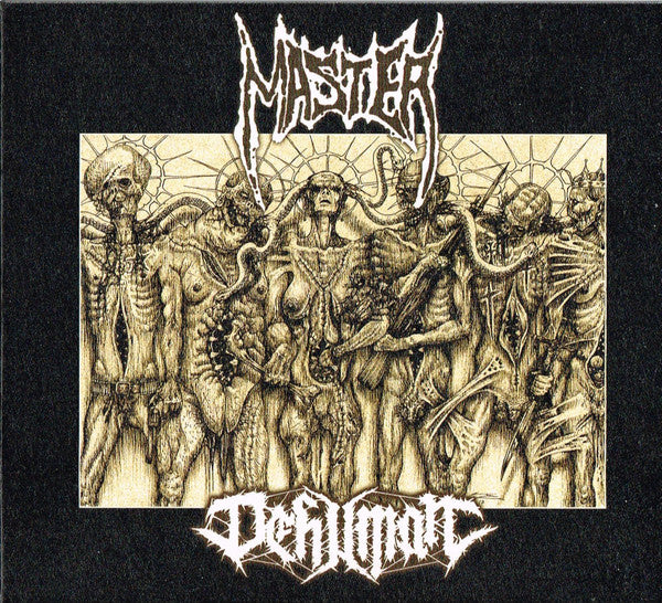 Master (/ Dehuman – Decay Into Inferior Conditions, 1st Press, Limited Edition, Numbered 145/300
