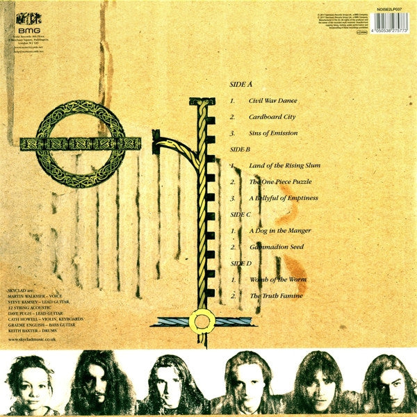 Skyclad – Prince Of The Poverty Line   ,  2 x  LP, Gatefold ,  Limited Edition,  Magenta Vinyl, +  10",  Clear