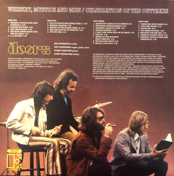 The Doors – Whiskey, Mystics And Men / Celebration Of The Outtakes   , 2LP ,