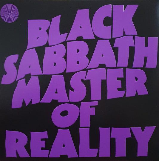 Black Sabbath – Master Of Reality, Embossed Sleeve