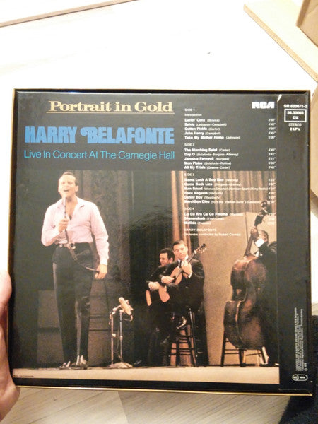 Harry Belafonte – Live In Concert At The Carnegie Hall, 2xLP, Box Set