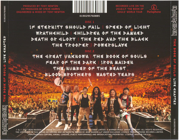 Iron Maiden – The Book Of Souls: Live Chapter  , 2 CD