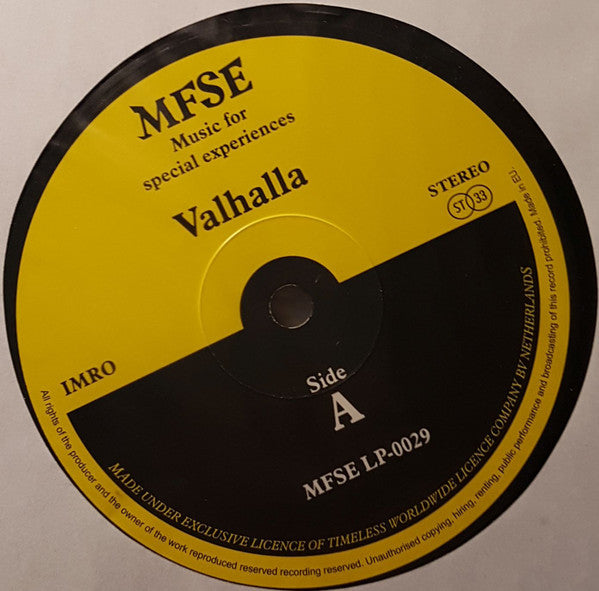 Valhalla – Valhalla, Gatefold