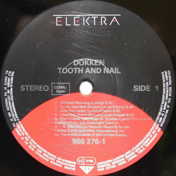 Dokken – Tooth And Nail
