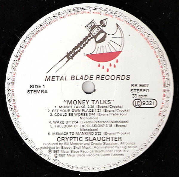 Cryptic Slaughter – Money Talks