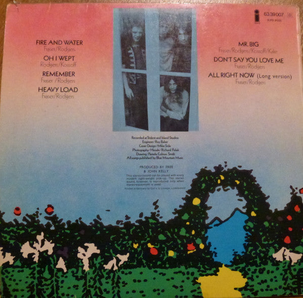 Free ‎– Fire And Water