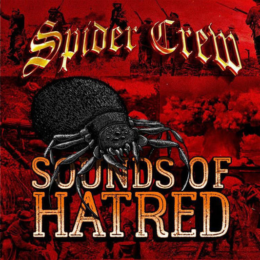 Spider Crew – Sounds Of Hatred, Vinyl, 12", 45 RPM, Limited Edition, Red Vinyl, 1st Press
