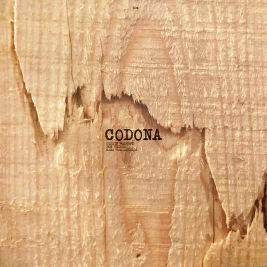 Codona – Codona    ,  ECM