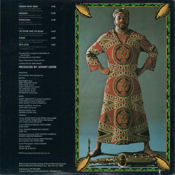 Joe Thomas – Masada, Gatefold, 1st Press US