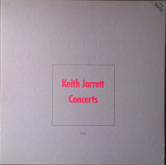 Keith Jarrett ‎– Concerts   ,   Box set , 3 LP , ECM