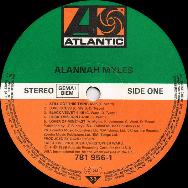 Alannah Myles – Alannah Myles