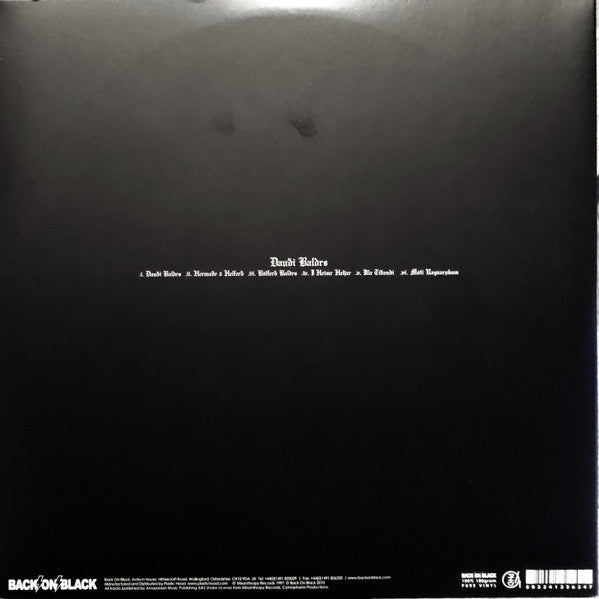 Burzum – Dauði Baldrs   ,  Gatefold