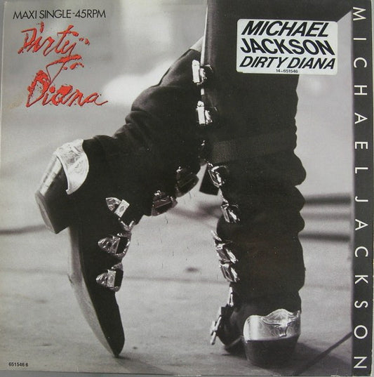 Michael Jackson – Dirty Diana   ,  12", 45 RPM, Maxi-Single