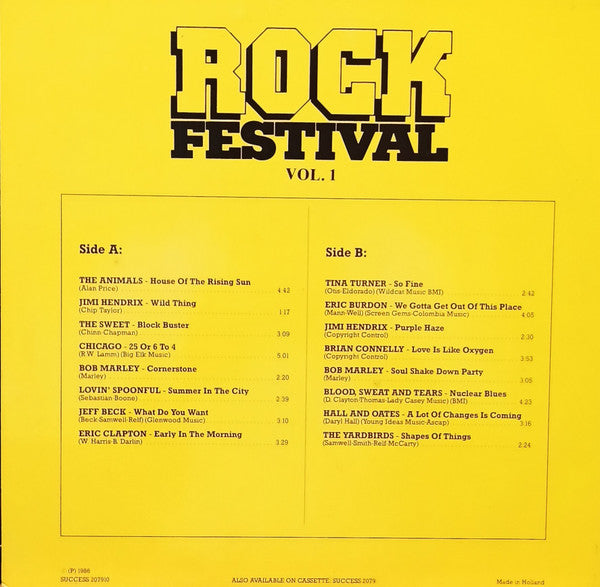 Rock Festival Vol. 1