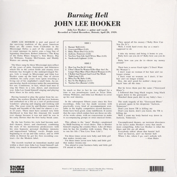 John Lee Hooker – Burning Hell