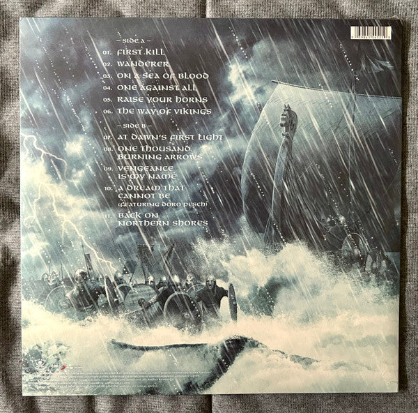 Amon Amarth – Jomsviking, lyric insert& large 2-sided poster