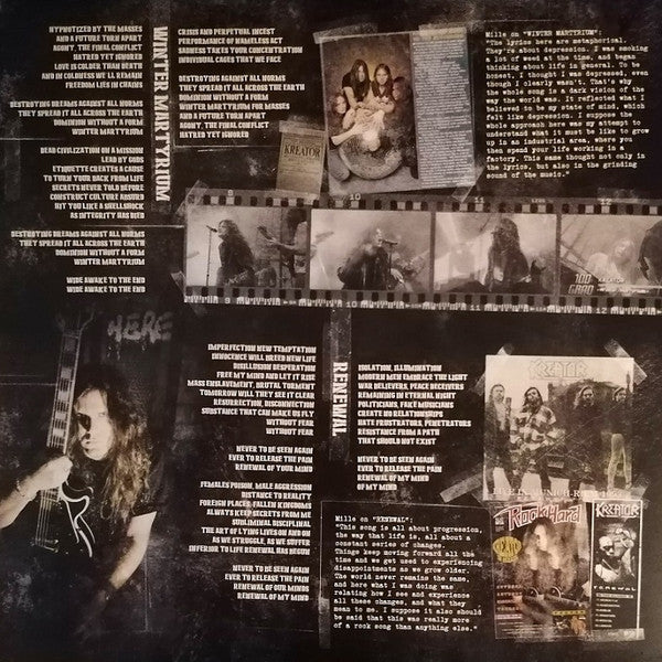 Kreator – Renewal    ,  2LP , gatefold , Green Translucent