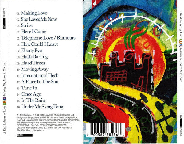 UB40 (2) Featuring Ali*, Astro* & Mickey* – A Real Labour Of Love