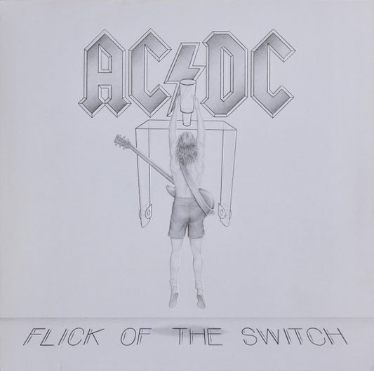 AC/DC – Flick Of The Switch, Embossed Sleeve