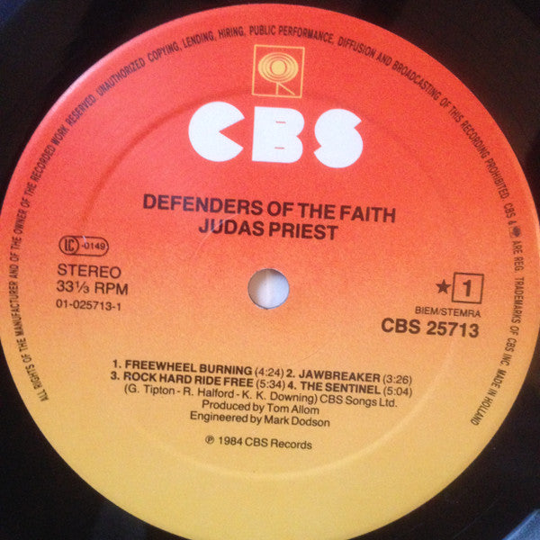Judas Priest – Defenders Of The Faith