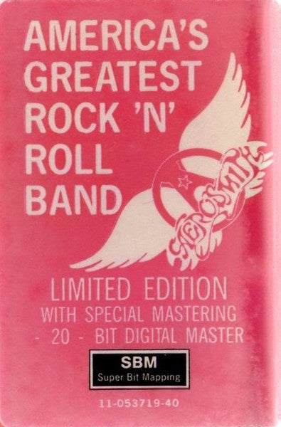 Aerosmith – Aerosmith's Greatest Hits, Limited Edition, Repress, SBM