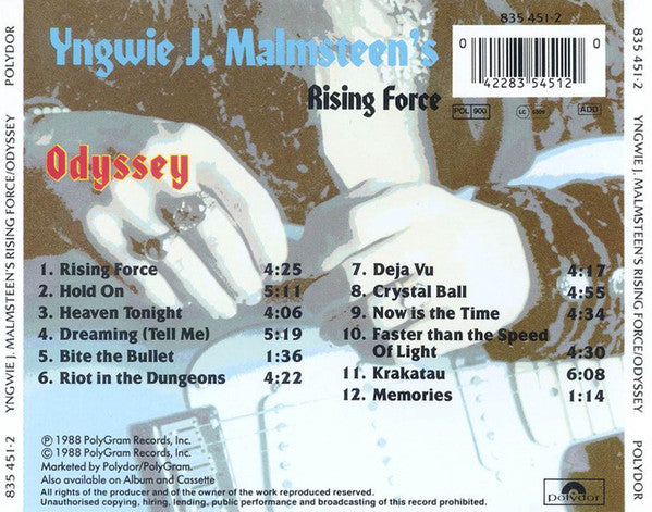 Yngwie J. Malmsteen's Rising Force – Odyssey