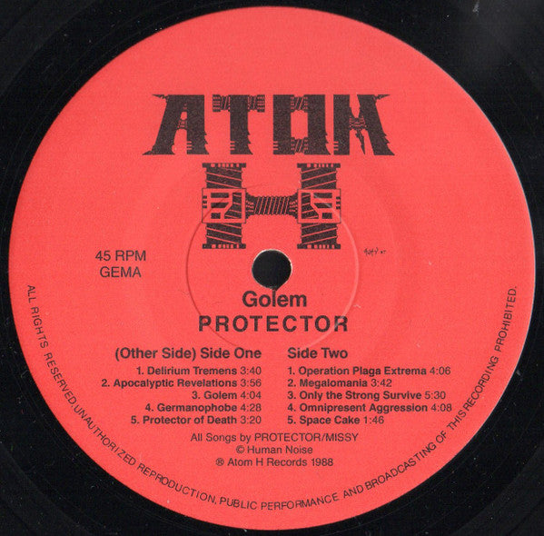 Protector  ‎– Golem