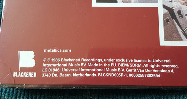 Metallica – Master Of Puppets