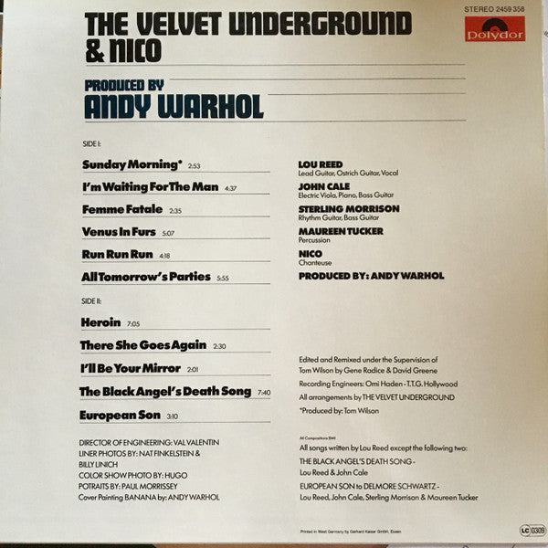 The Velvet Underground & Nico  – The Velvet Underground & Nico