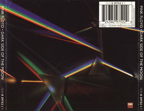 Pink Floyd – The Dark Side Of The Moon  , CD