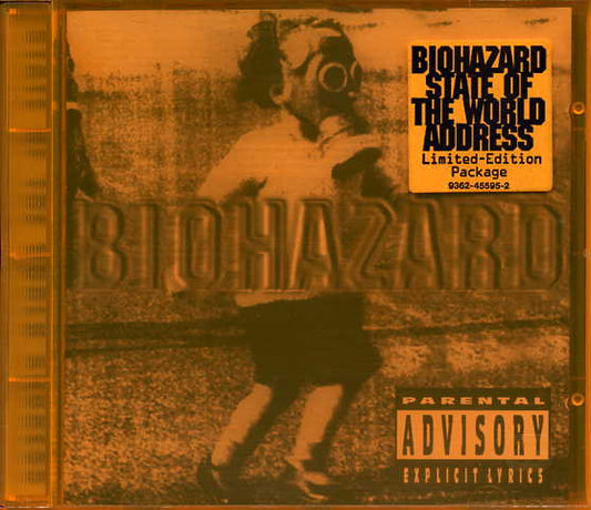 Biohazard – State Of The World Address, Limited Edition, Orange Jewelcase