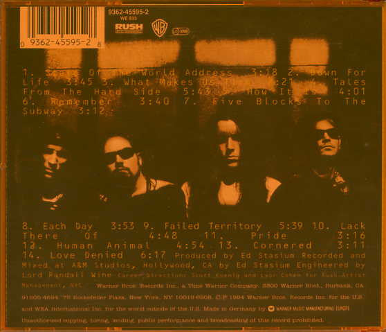 Biohazard – State Of The World Address, Limited Edition, Orange Jewelcase