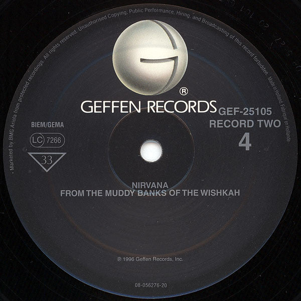 Nirvana – From The Muddy Banks Of The Wishkah   ,  2LP