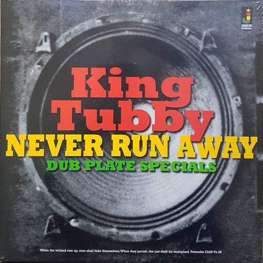 King Tubby – Never Run Away - Dub Plate Specials