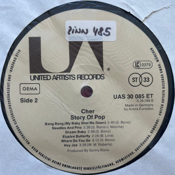 Cher – The Story Of Pop