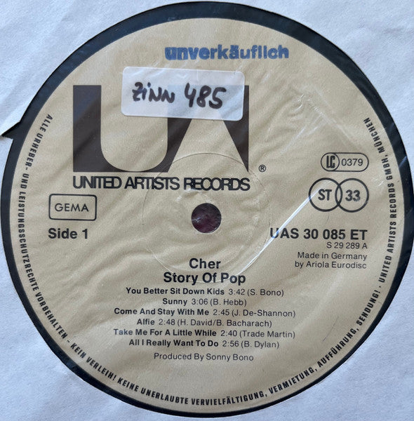 Cher – The Story Of Pop