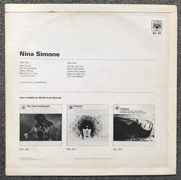 Nina Simone – Nina Simone
