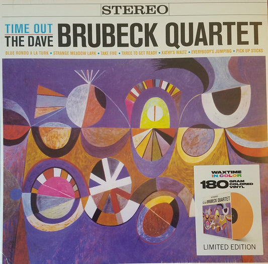 The Dave Brubeck Quartet – Time Out, Limited Edition, Orange Vinyl