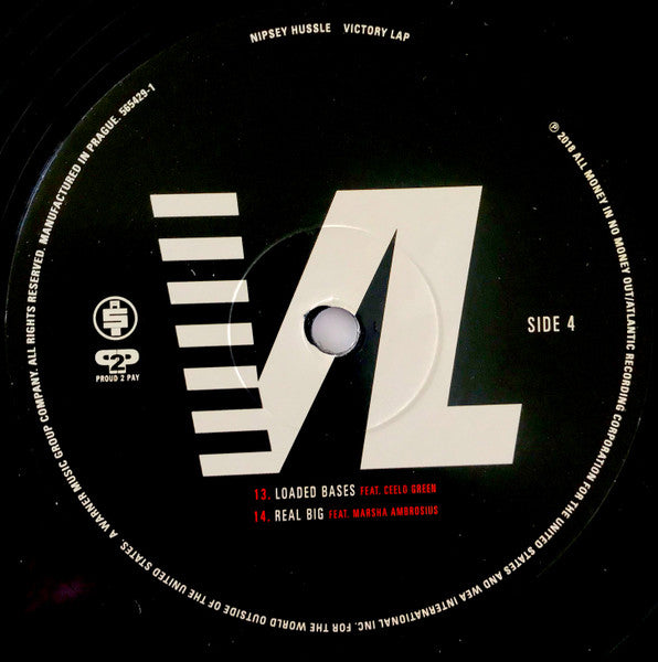 Nipsey Hussle – Victory Lap   ,  2 LP