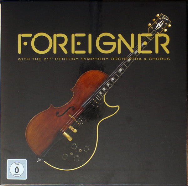 Foreigner – Foreigner With The 21st Century Symphony Orchestra & Chorus     2LP , Gatefold  , Limited Edition + DVD