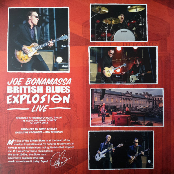 Joe Bonamassa ‎– British Blues Explosion Live  , 3LP , trifold , 180 gr