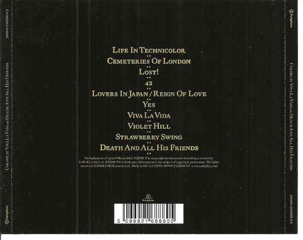 Coldplay – Viva La Vida or Death And All His Friends